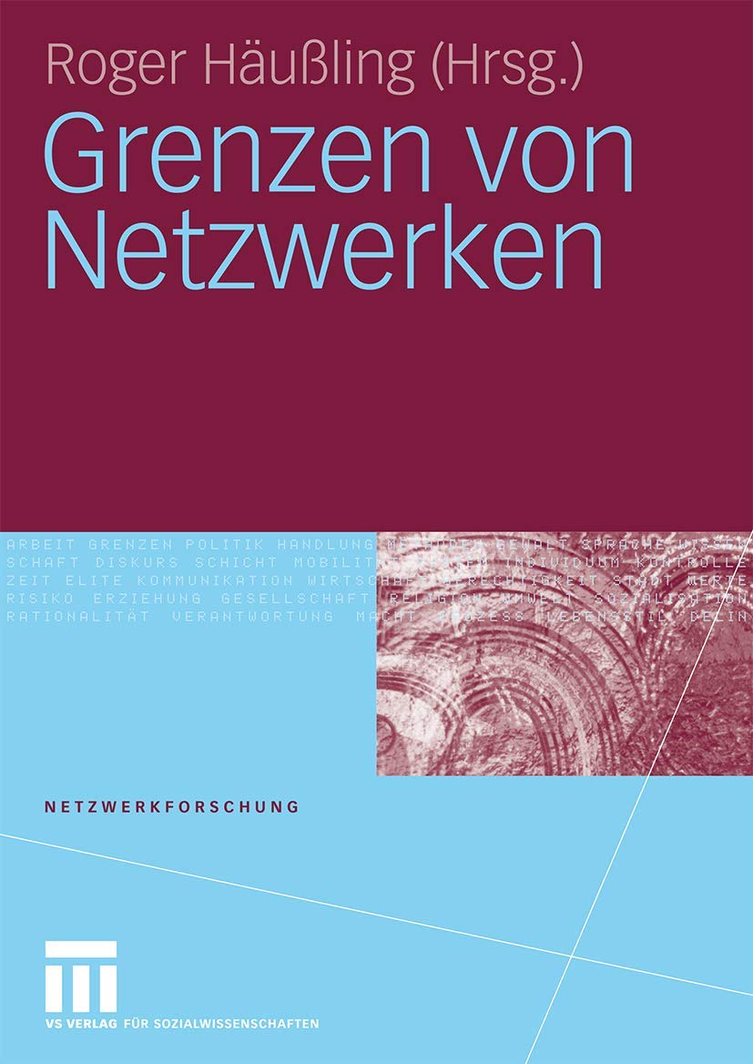 Grenzen von Netzwerken (Netzwerkforschung, 3, Band 3) Law