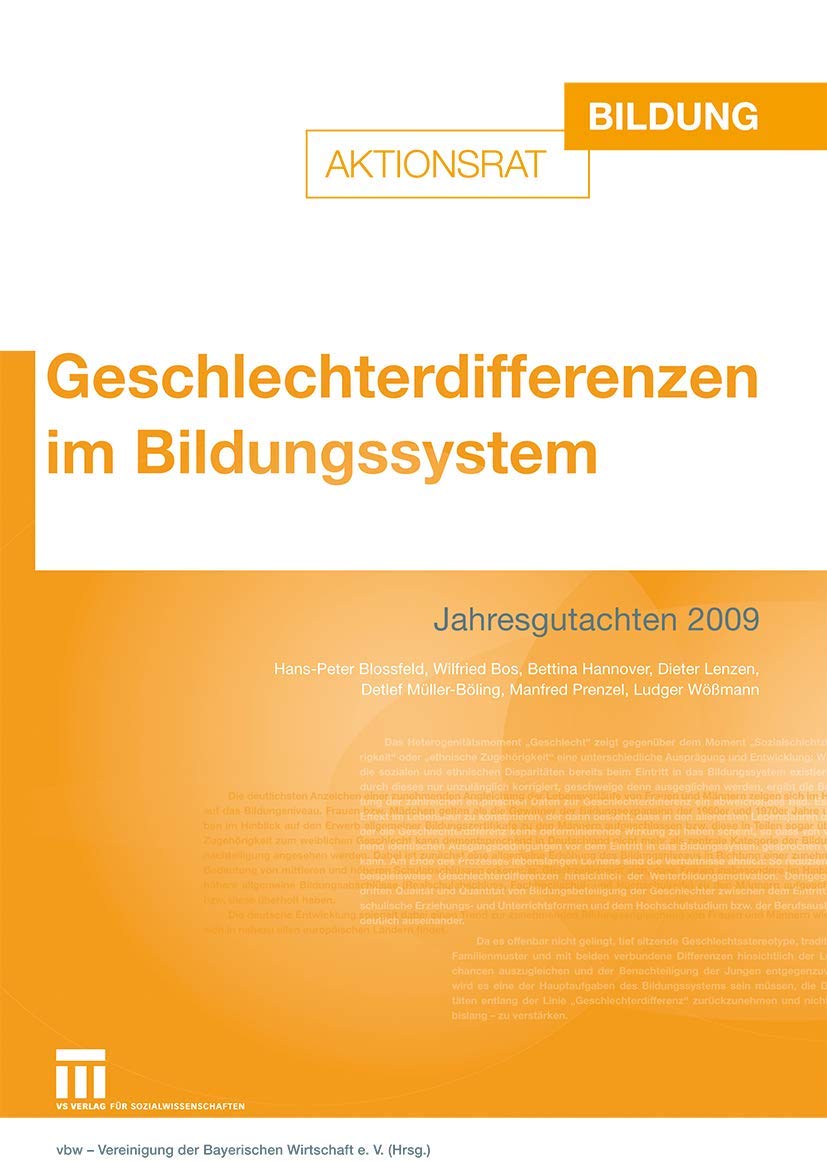 Geschlechterdifferenzen im Bildungssystem Learning & Reference