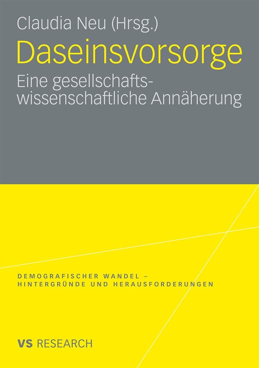 Product Image: Daseinsvorsorge