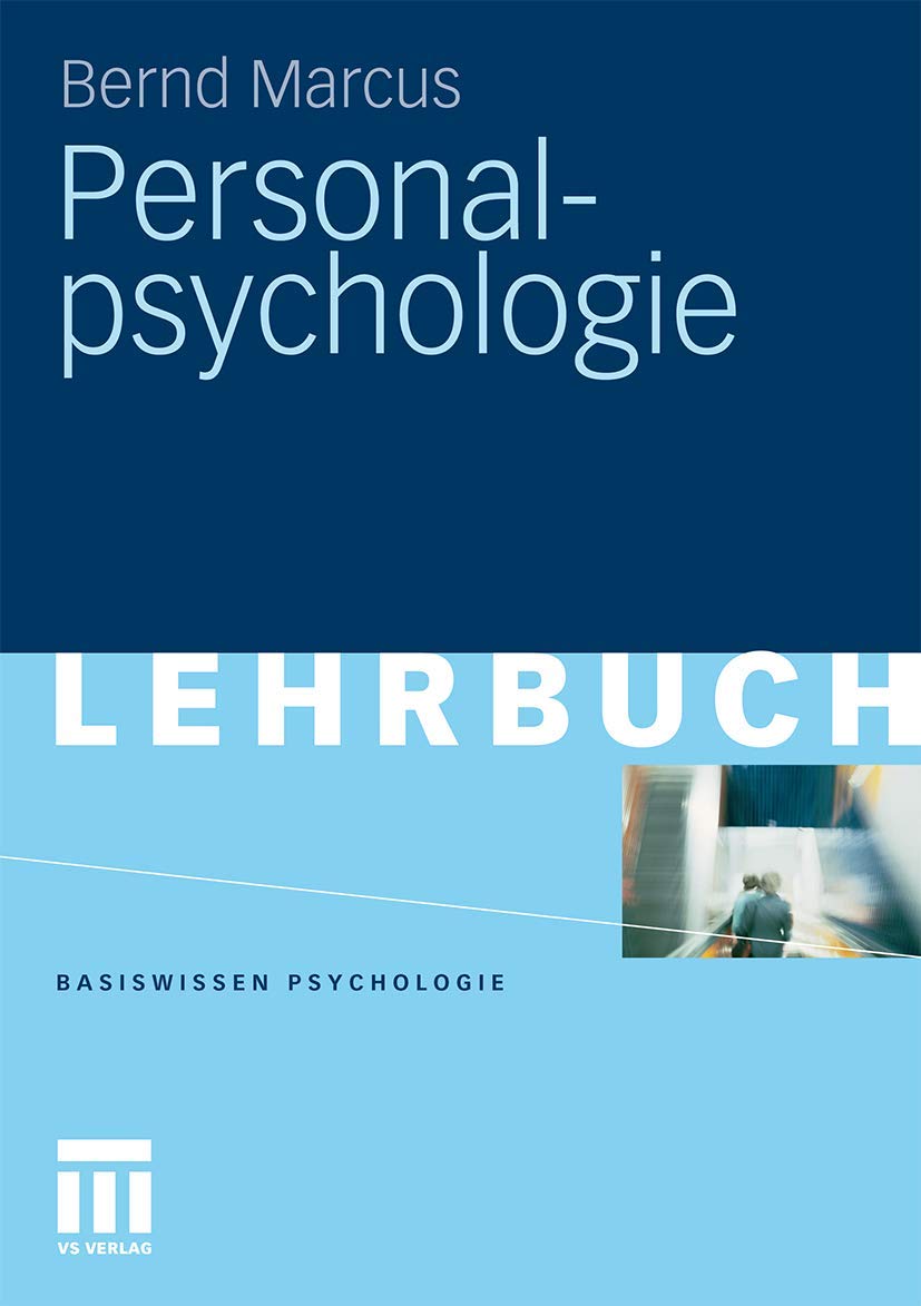 Personalpsychologie (Basiswissen Psychologie) (German Edition): Lehrbuch Law