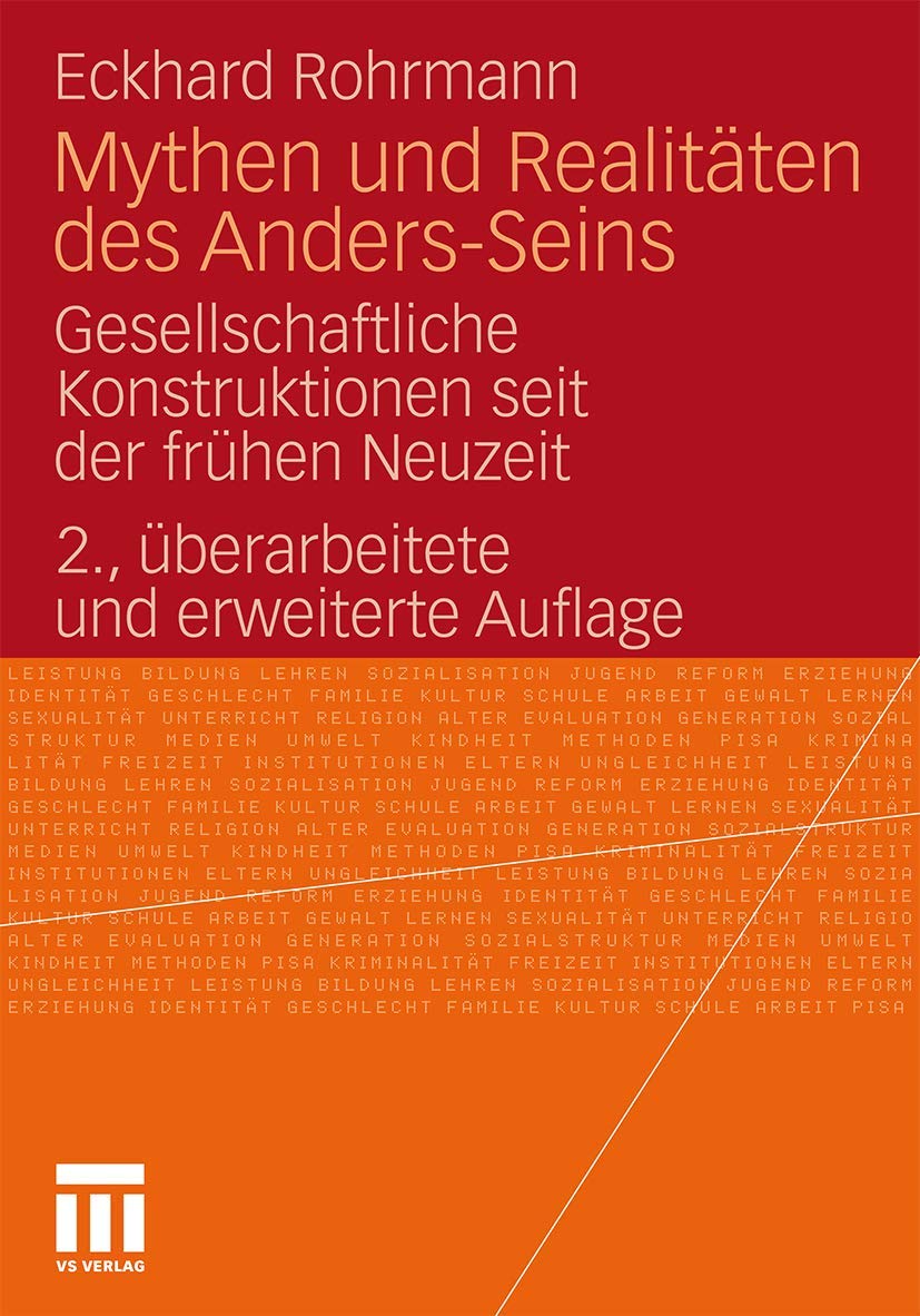 Mythen und Realitäten des Anders-Seins: Gesellschaftliche Konstruktionen seit der frühen Neuzeit Law