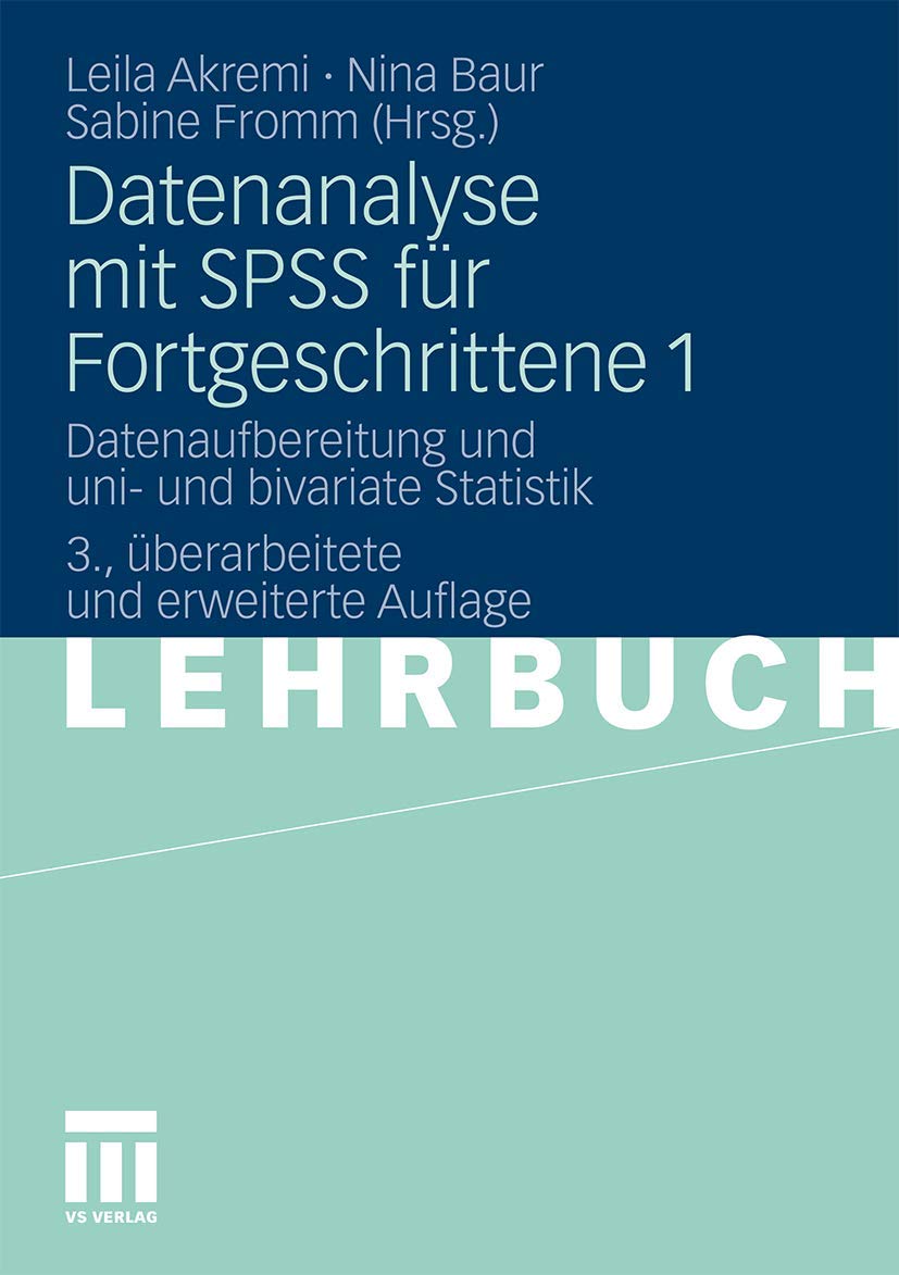 Datenanalyse mit SPSS für Fortgeschrittene 1 Law
