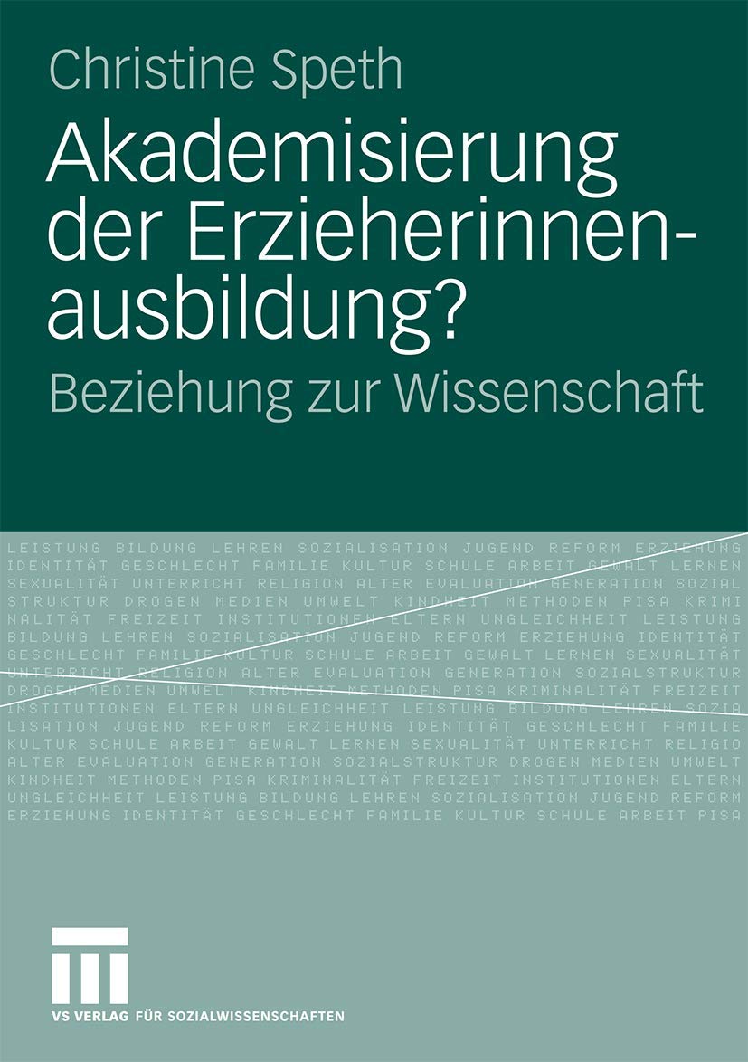 Akademisierung der Erzieherinnenausbildung? Learning & Reference