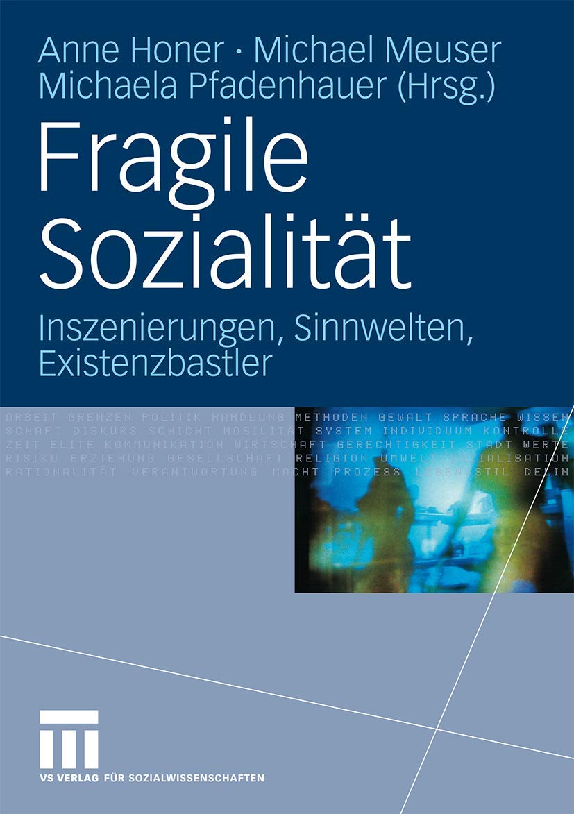Fragile Sozialität Law Books