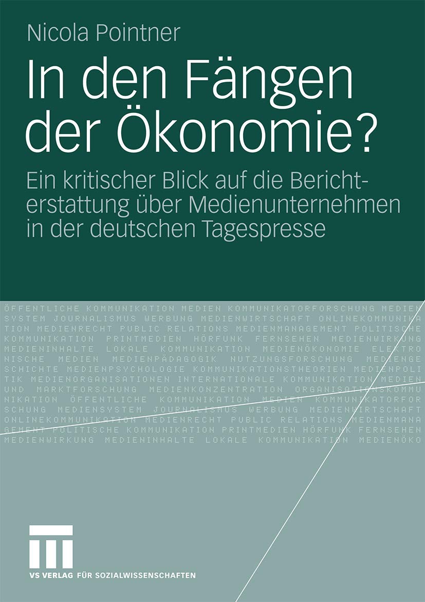 Product Image: In den Fängen der Ökonomie?