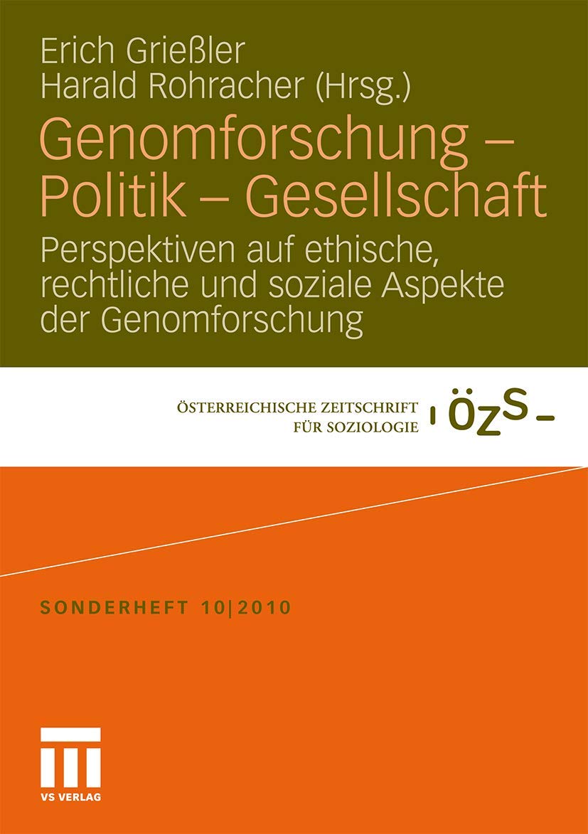 Genomforschung - Politik - Gesellschaft Law