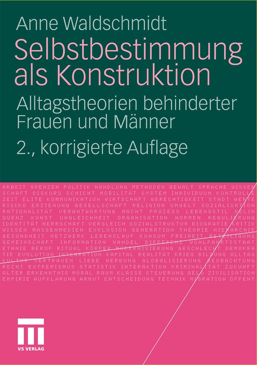 Product Image: Selbstbestimmung als Konstruktion