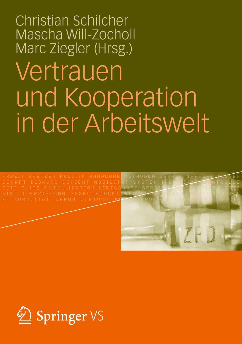 Vertrauen und Kooperation in der Arbeitswelt Law
