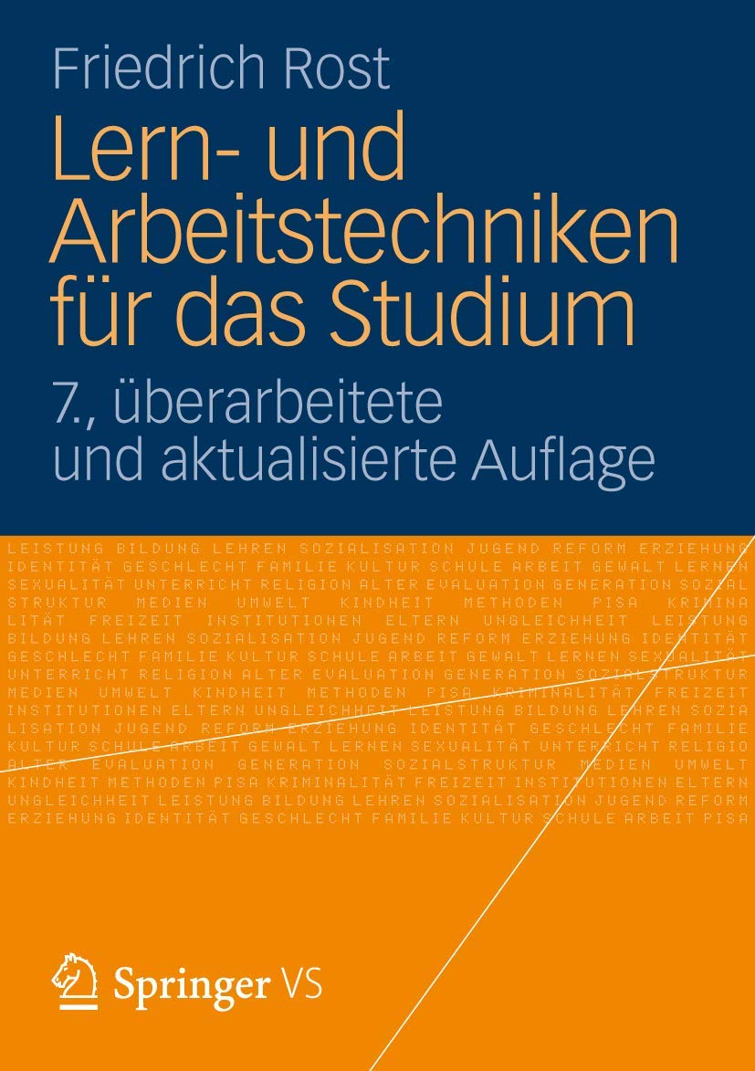 Lern- und Arbeitstechniken für das Studium Law