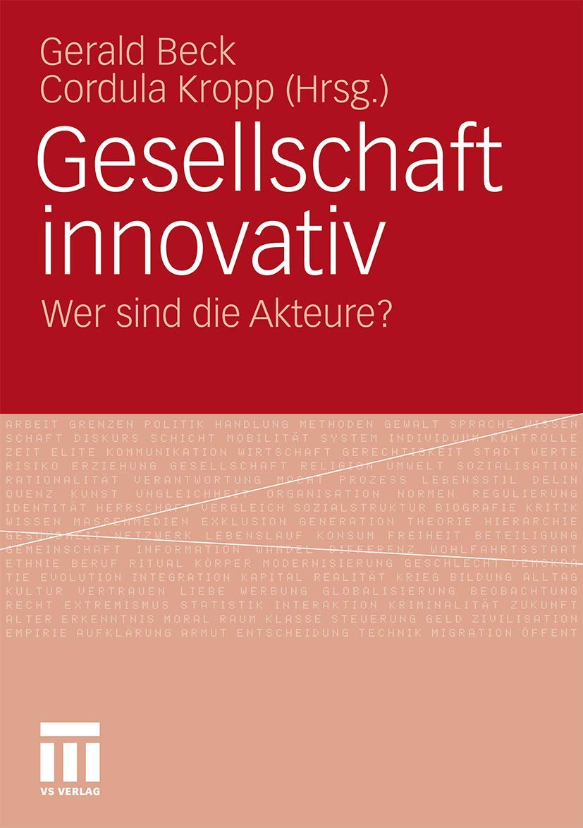 Gesellschaft innovativ: Wer sind die Akteure? Law