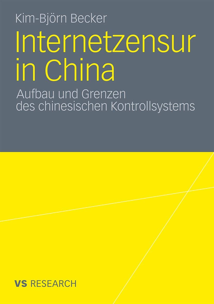 Internetzensur in China book