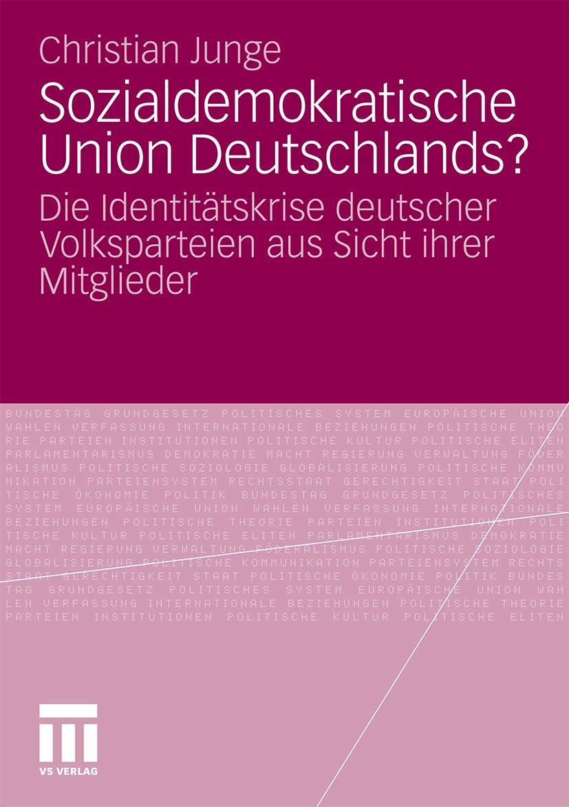 Sozialdemokratische Union Deutschlands? book