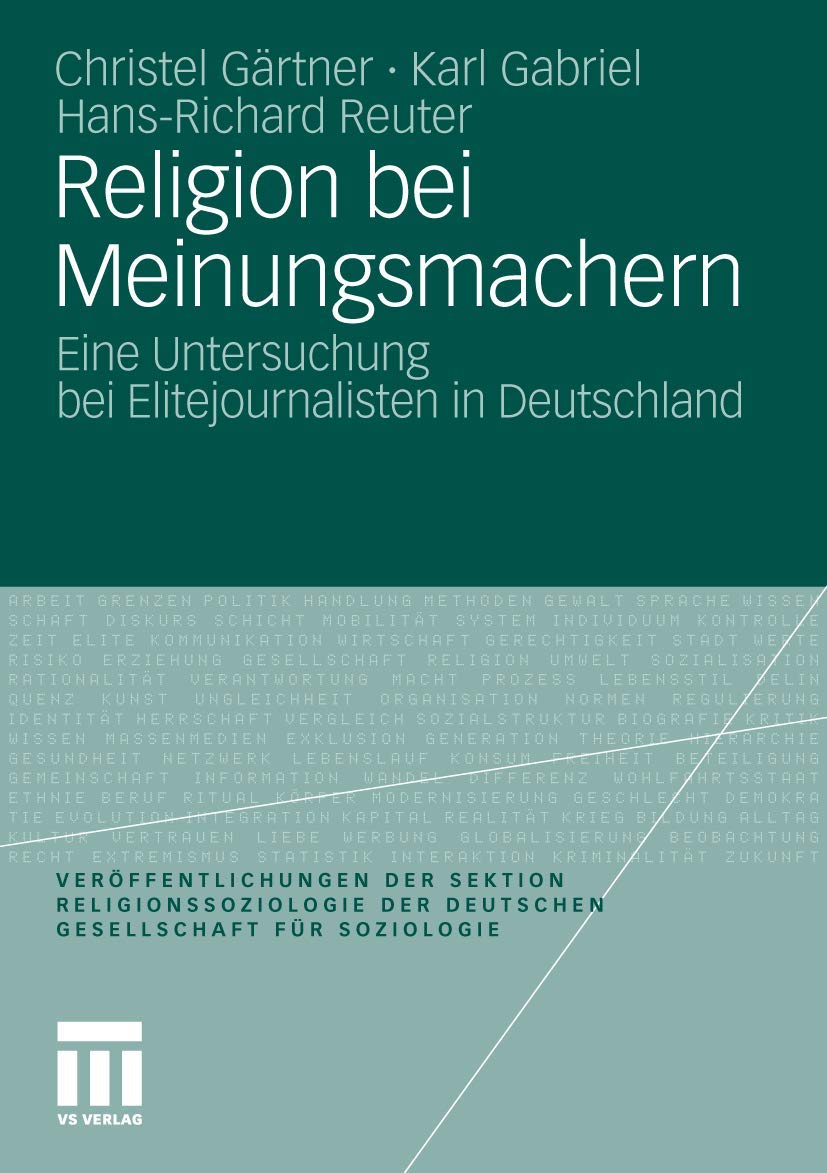 Religion bei Meinungsmachern book