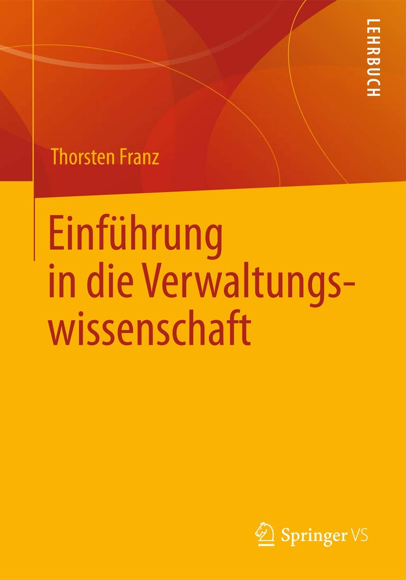 Einführung in die Verwaltungswissenschaft Law