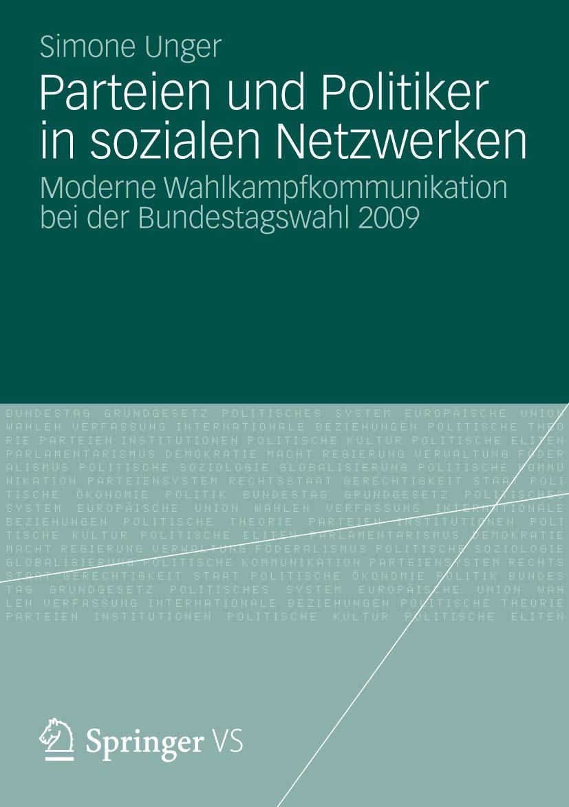 Parteien und Politiker in sozialen Netzwerken Law