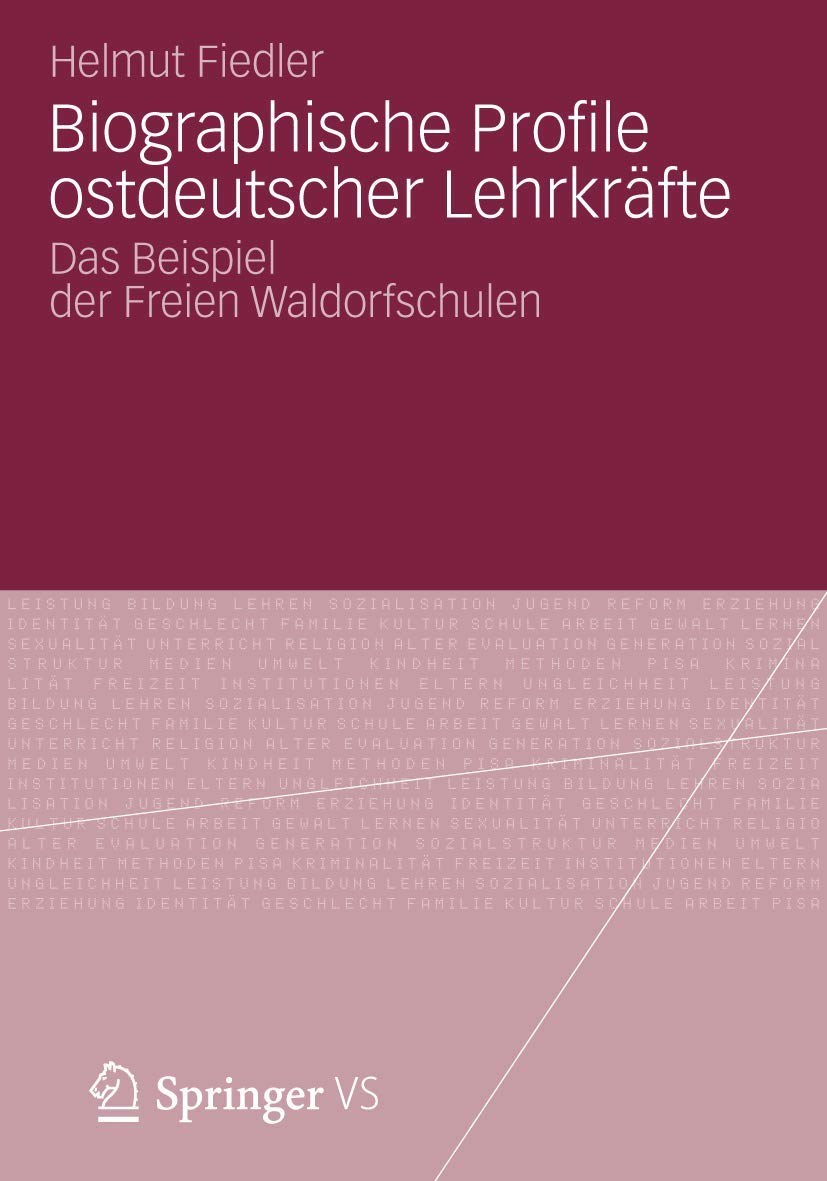 Biographische Profile ostdeutscher Lehrkräfte Law