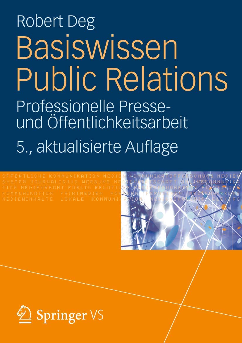 Basiswissen Public Relations Law Books