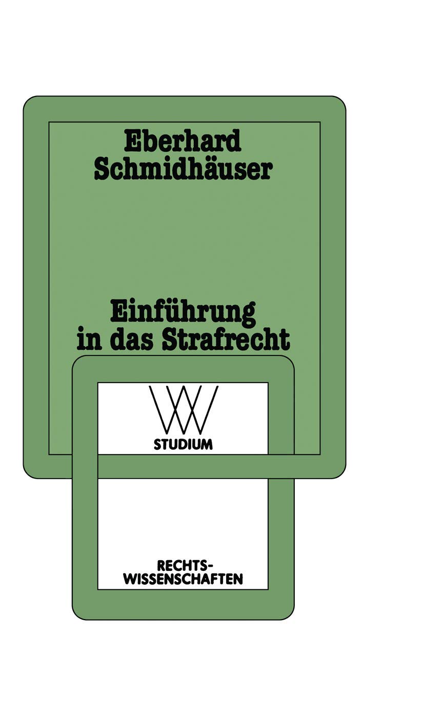 Einführung in das Strafrecht Law Books
