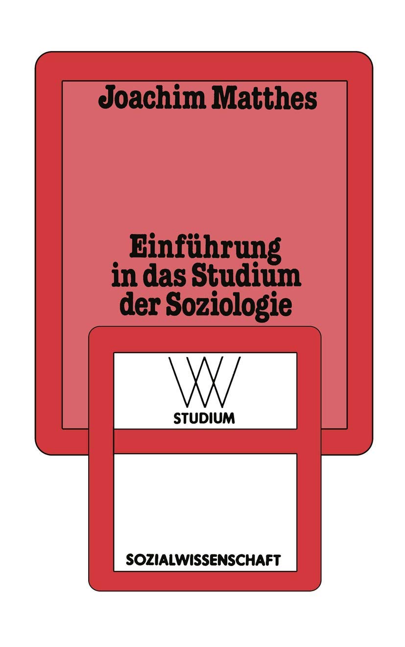 Einführung in das Studium der Soziologie Law