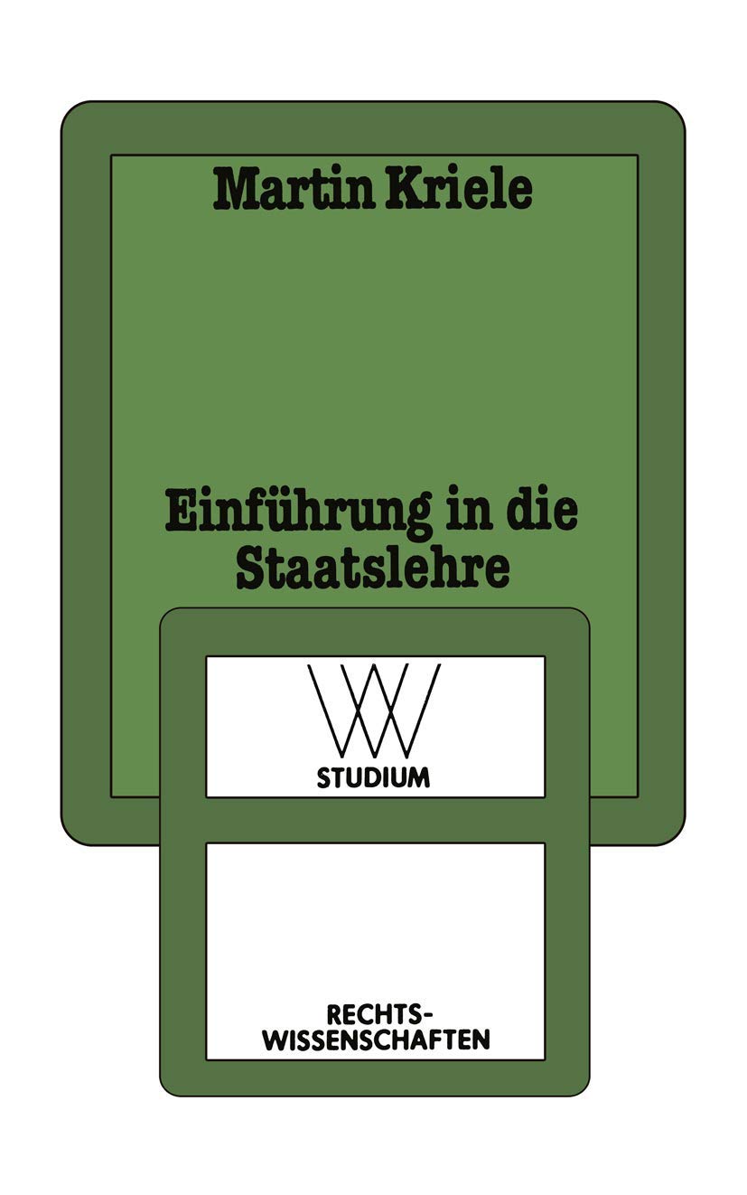 Einführung in die Staatslehre Law