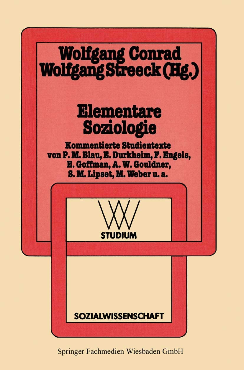 Elementare Soziologie (wv studium, 97, Band 97) Law