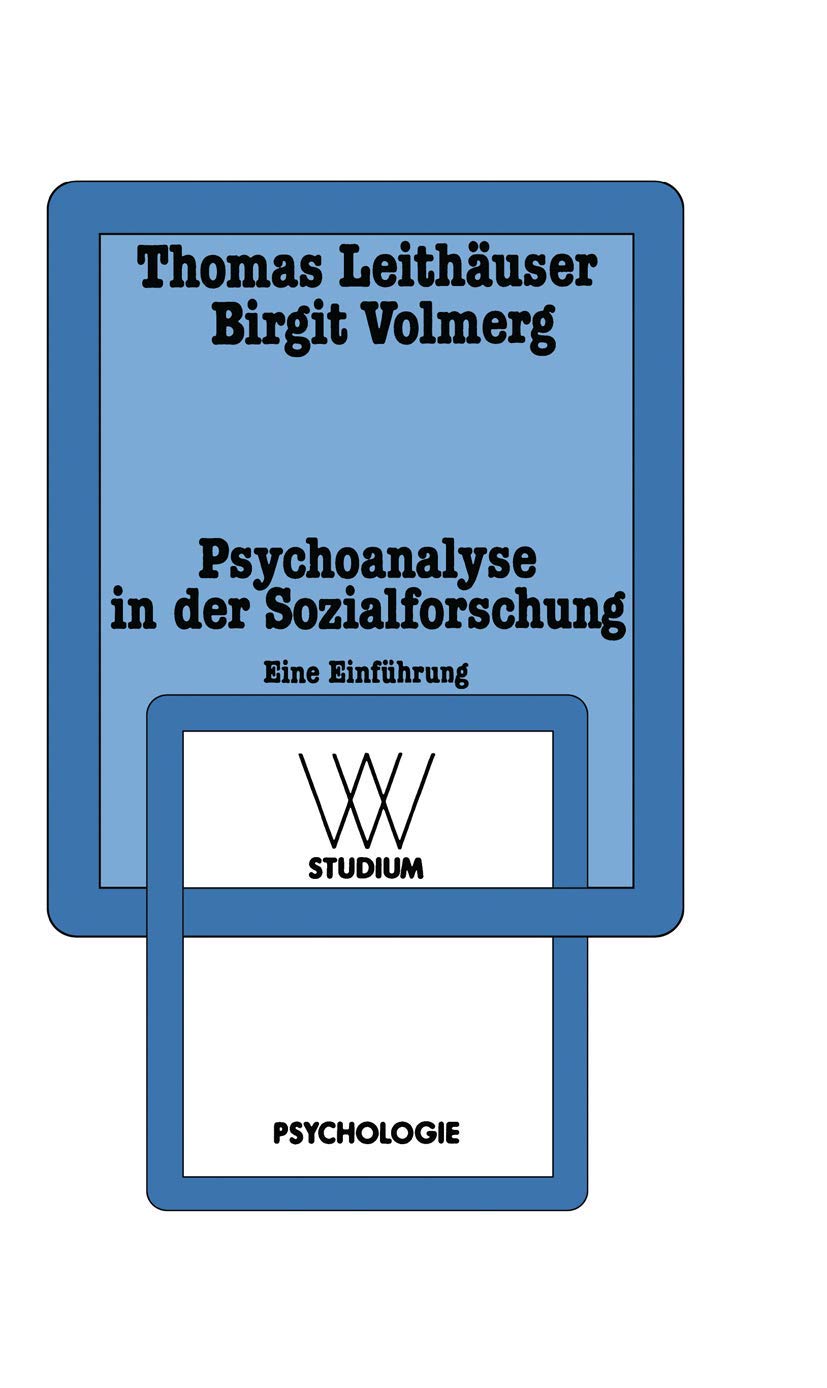 Psychoanalyse in der Sozialforschung Law