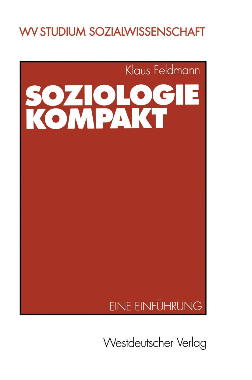 Soziologie kompakt: Eine Einführung (wv studium, 188) Law