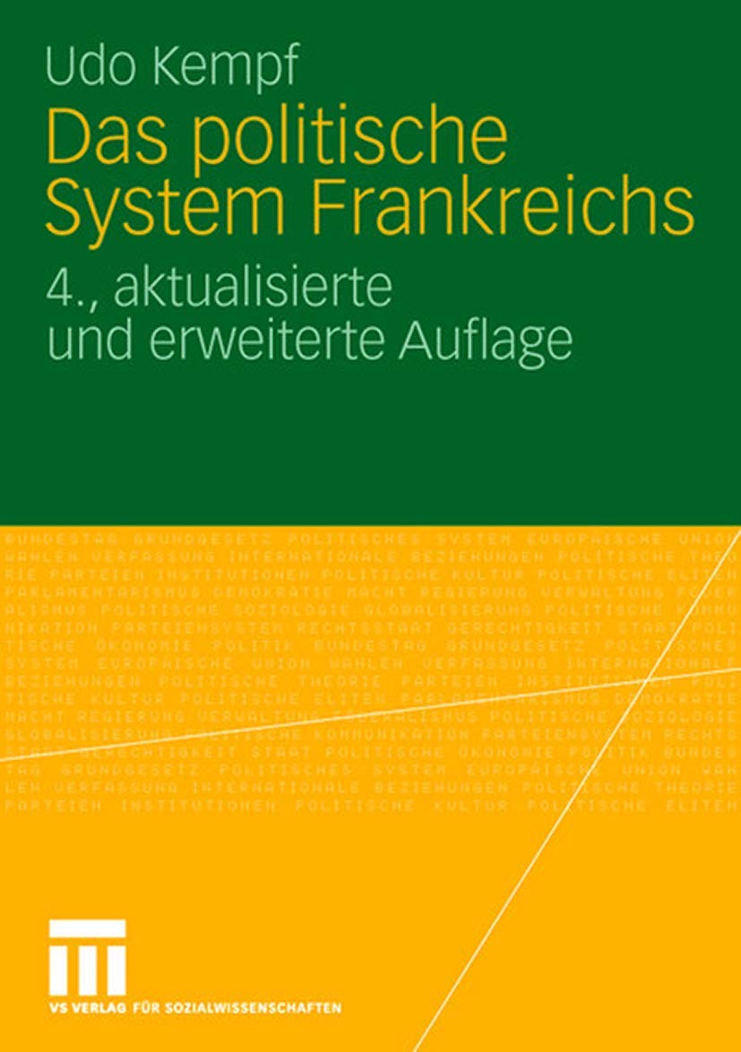 Das politische System Frankreichs (Studienbücher zur Sozialwissenschaft, 21, Band 21) Law