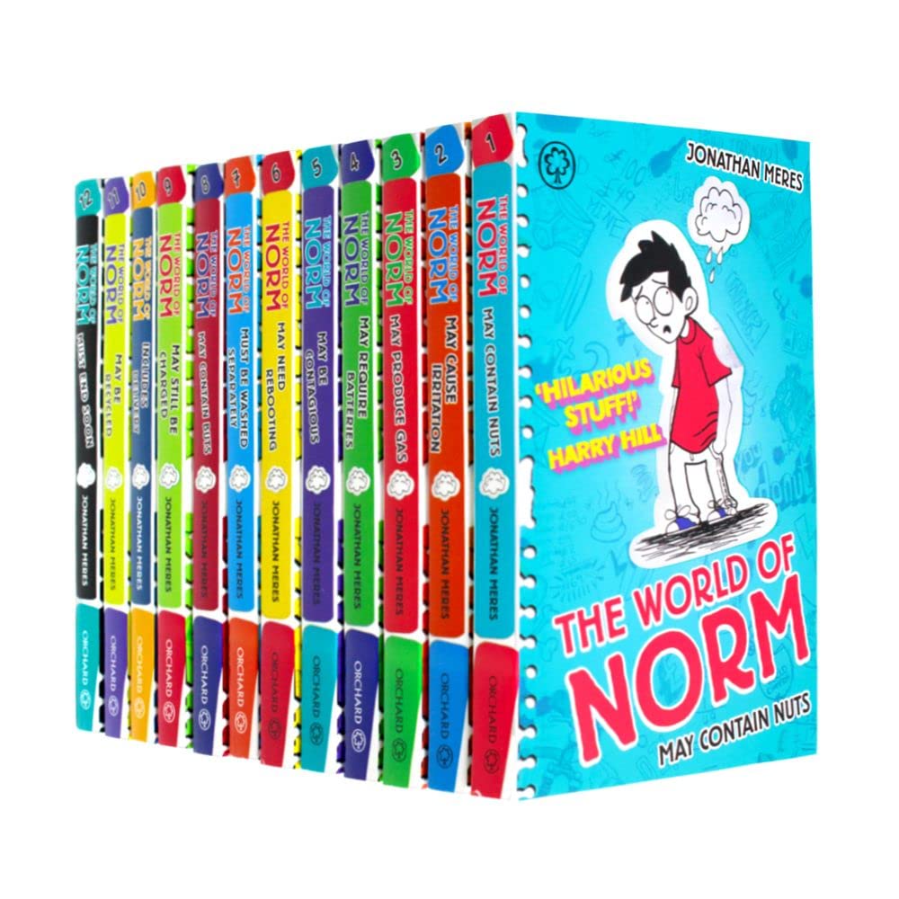 World of Norm Series Books 1 - 12 Complete Collection By Jonathan Meres book