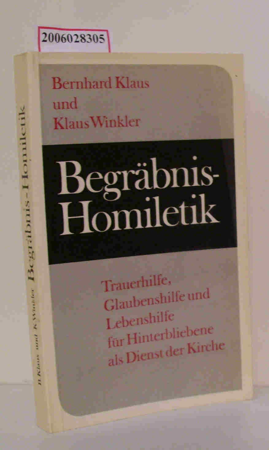 Begräbnis - Homiletik Books