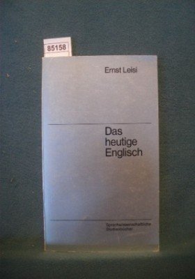 Product Image: Das heutige Englisch