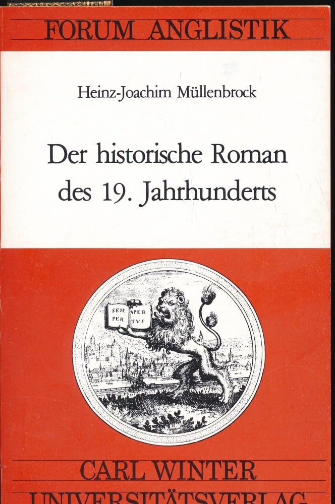 Der historische Roman des 19. Jahrhunderts. Forum Anglistik book