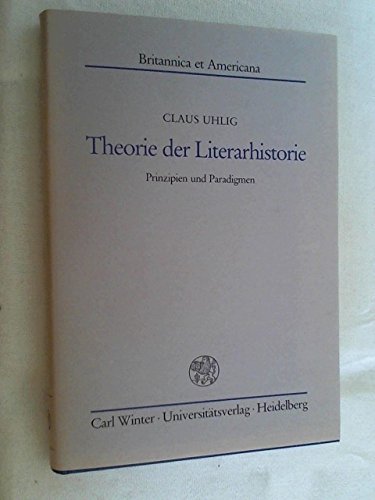 Theorie der Literarhistorie. Prinzipien und Paradigmen Foreign Languages ​​& Dictionaries