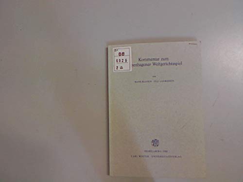 Kommentar zum Kopenhagener Weltgerichtsspiel Books