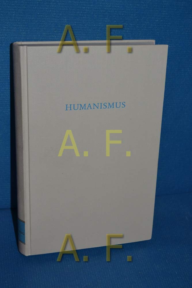 Humanismus (Wege der Forschung) Philosophy