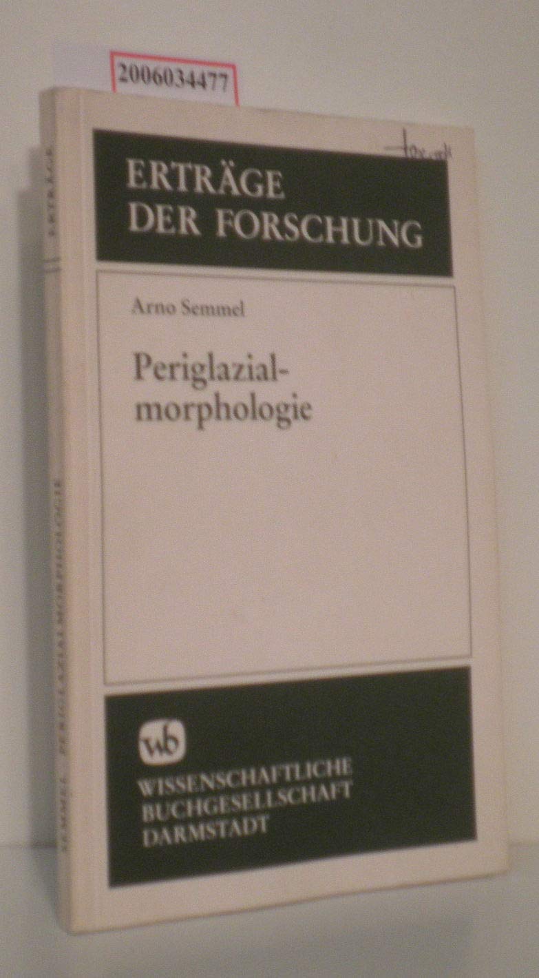 Periglazialmorphologie (Erträge der Forschung) Geology & Geography