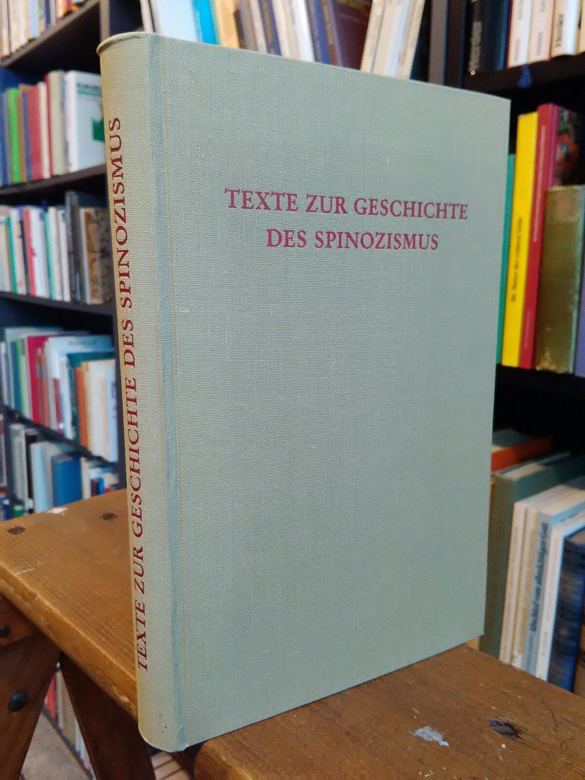 Texte zur Geschichte des Spinozismus Books