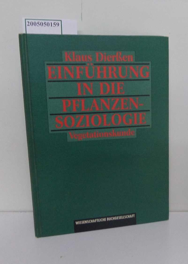 Einführung in die Pflanzensoziologie (Vegetationskunde) Leisure, Home & Garden