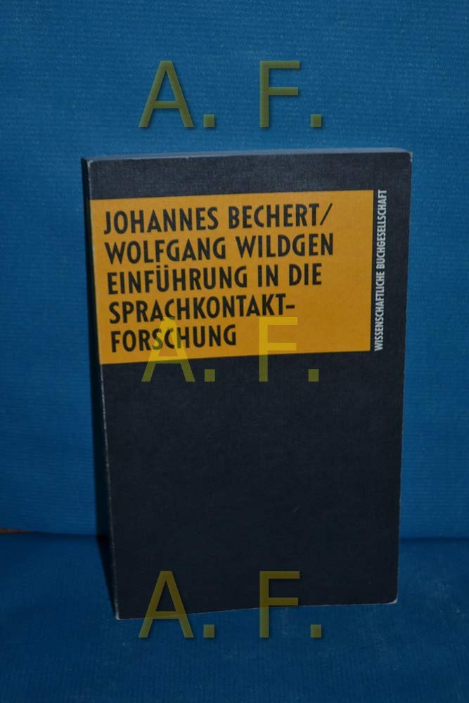 Einführung in die Sprachkontaktforschung Foreign Languages ​​& Dictionaries