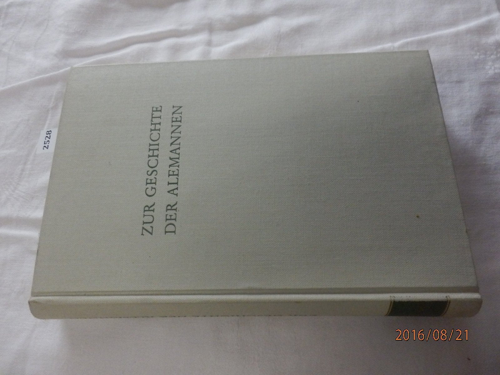 Zur Geschichte der Alemannen. (Wege der Forschung) Books