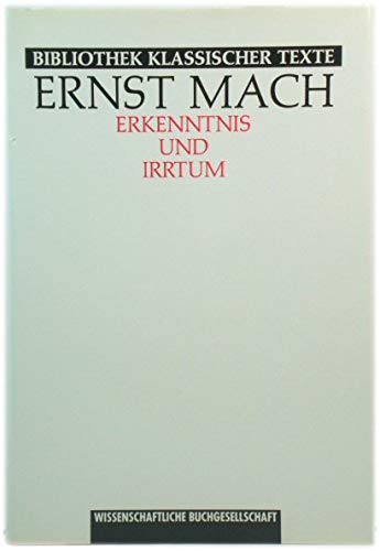 Erkenntnis und Irrtum: Skizzen zur Psychologie der Forschung (Bibliothek klassischer Texte) Philosophy