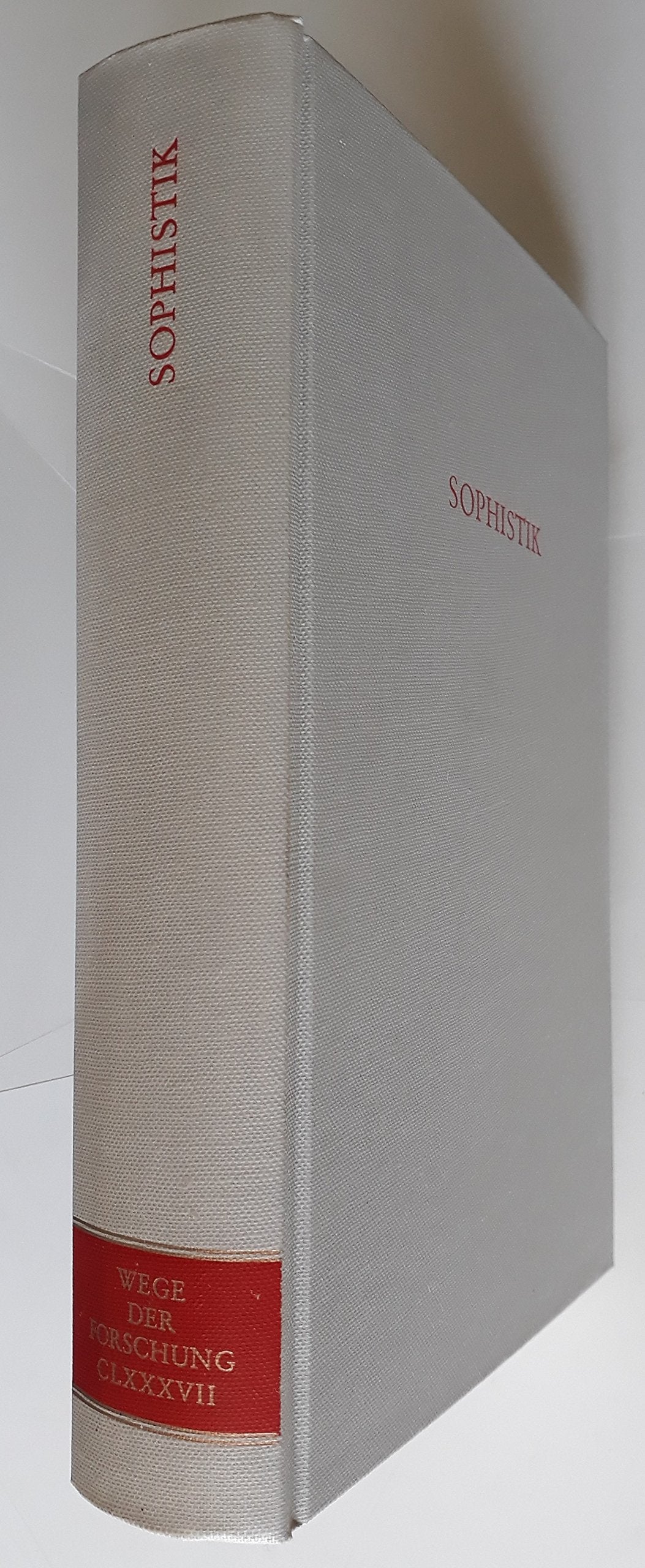 Sophistik (Wege der Forschung) Philosophy