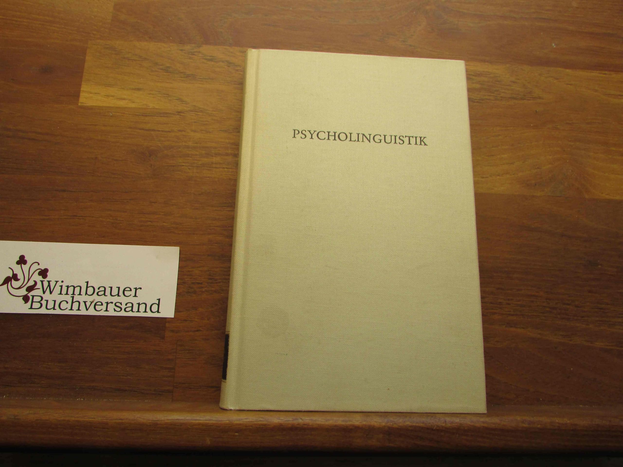 Product Image: Psycholinguistik.