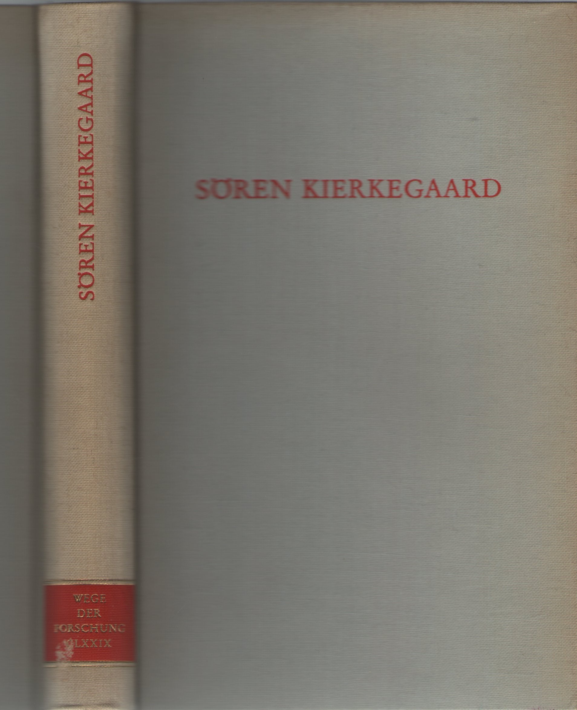 Sören Kierkegaard (Wege der Forschung) Science