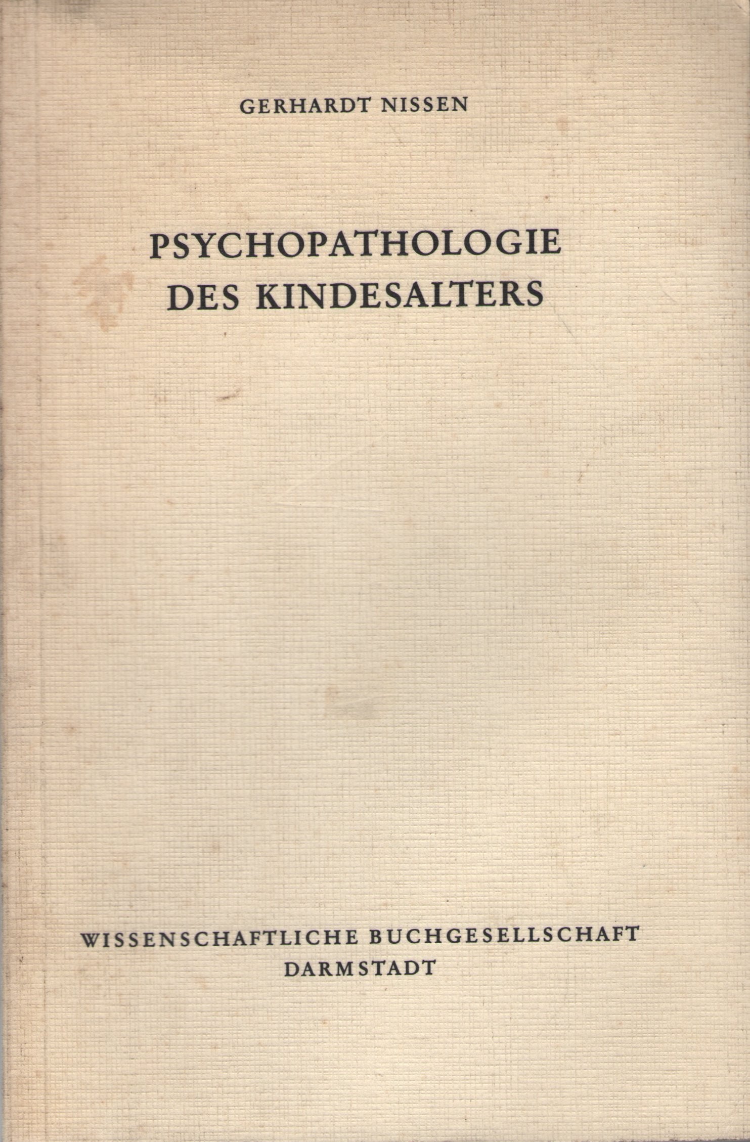 Psychopathologie des Kindesalters Books