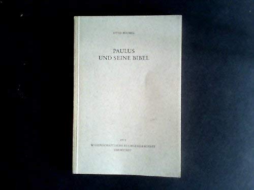 Paulus und Seine Bibel Books