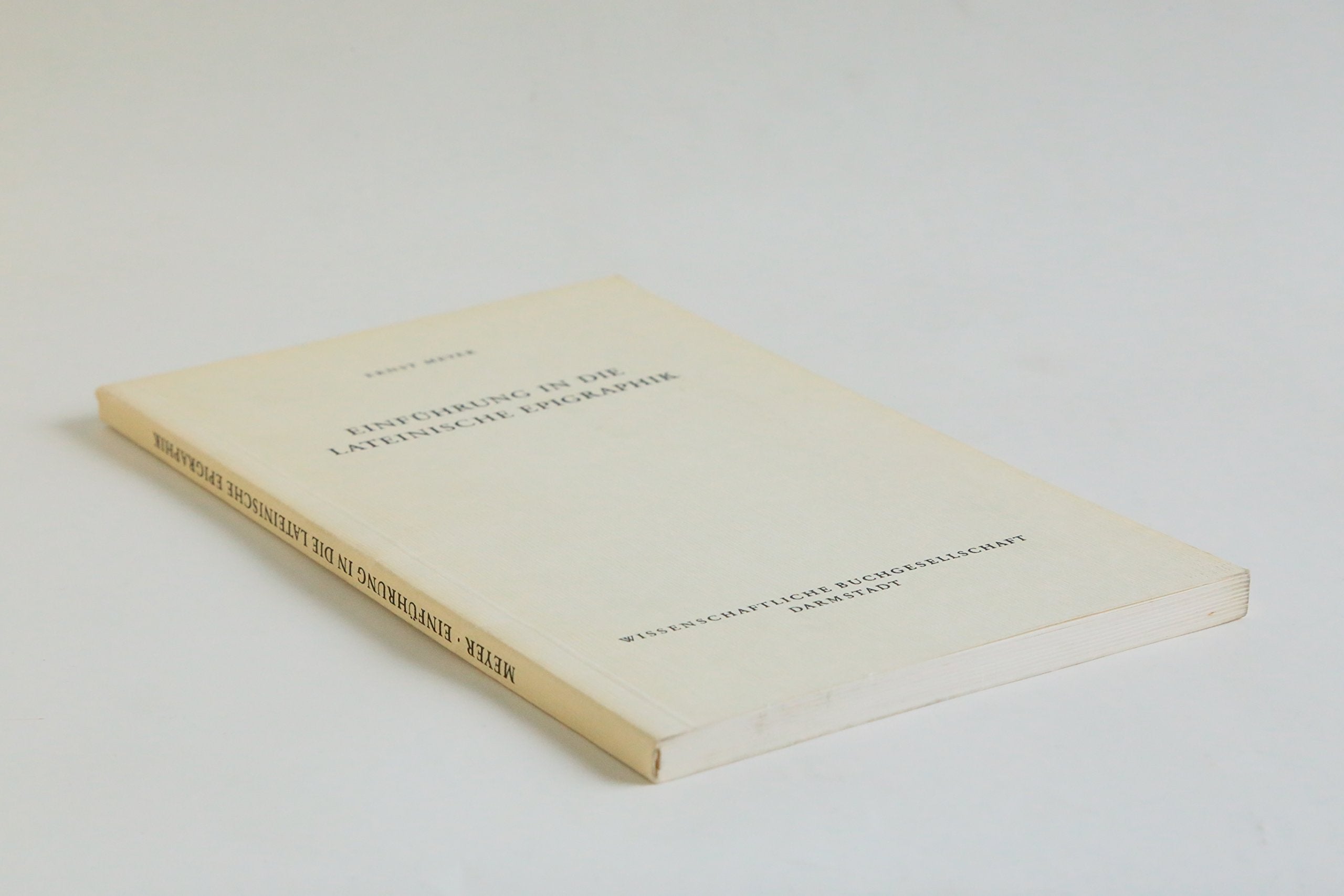 Product Image: Einführung in die lateinische Epigraphik