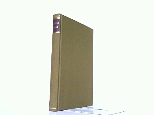 Ausgewählte Schriften, Bd.1: Epistola ad Paulum Volzium Philosophy