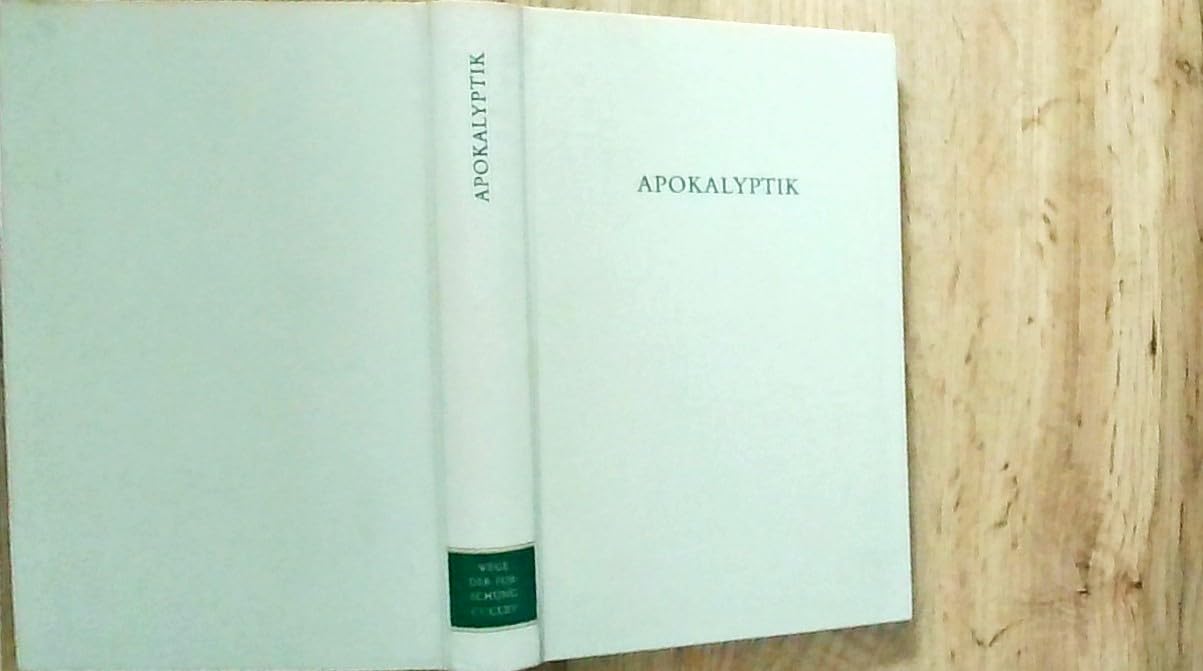 Apokalyptik (Wege der Forschung) Books