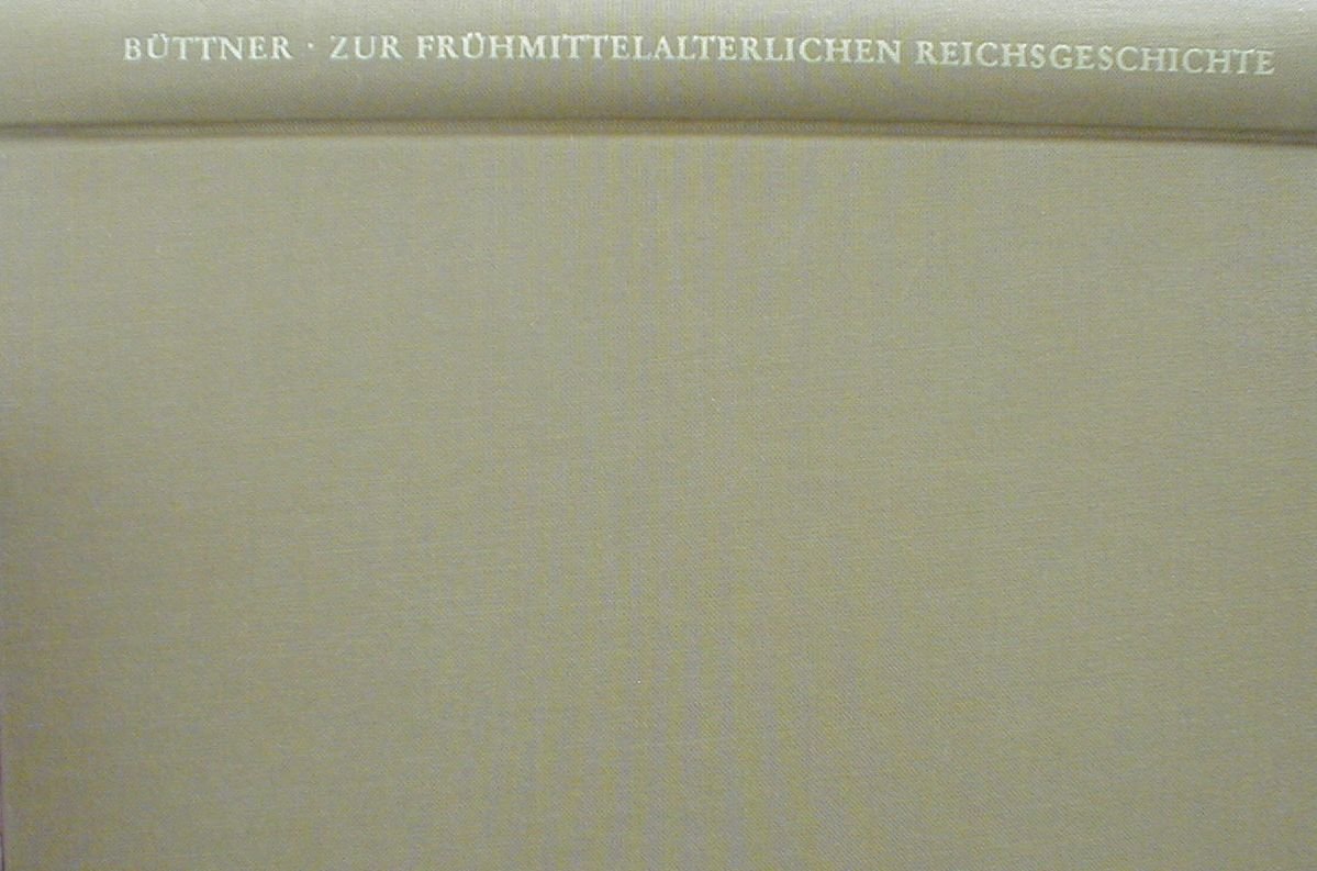 Zur frühmittelalterlichen Reichsgeschichte an Rhein, Main und Neckar Books